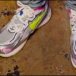 Vibrant Multicolor Athletic Sneakers